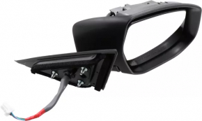Side mirror right complete Nissan Altima 13-18 turn signal, heated
