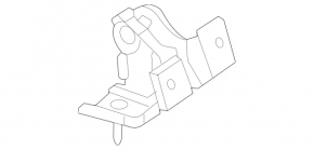 Right tailgate hinge for Mercedes X247 GLB 20-26