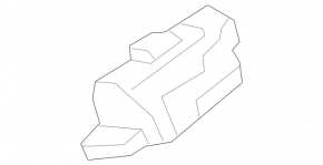 Mercedes GLS-class X166 13-16 trunk lock