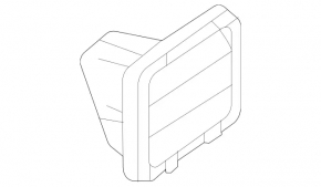 Left ventilation shield Mercedes H247 GLA 20-26