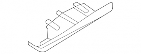Mazda CX-30 20 interior mirror trim - assembled 2 parts