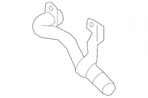 Cooling pipe Land Rover Discovery 17-20 3.0d