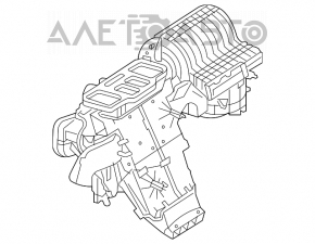 Heater assembly for Mercedes W164 ML X164 GL W251 R