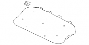 Volvo XC90 16-23 Hood Insulation