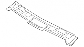BMW 4 Rollover Protection System Trim F33 14-20 Convertible, Black