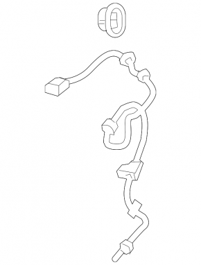 Front right ABS sensor for Honda HR-V 16-22