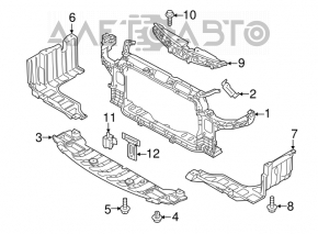 TV panel radiator Kia Forte 4d 14-16 dorest