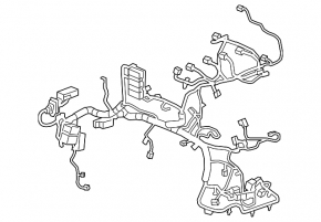 Wiring underhood Chevrolet Equinox 18-19 LYX 6T40 MNH FWD