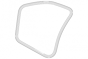 Door seal front left Audi Q5 8R 09-17