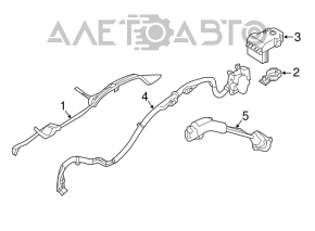 Hyundai Sonata 16-17 hybrid high-voltage cable