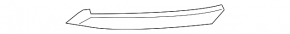 Reflector rear left Ford Fiesta 14-19 rest 4d