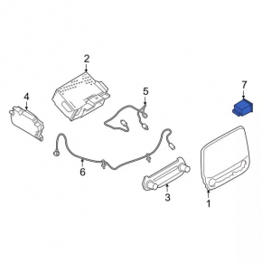 USB Hub Ford Edge 15-