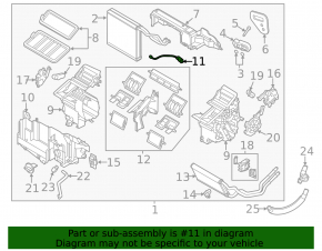Mazda 6 14-21 Evaporator Temperature Sensor