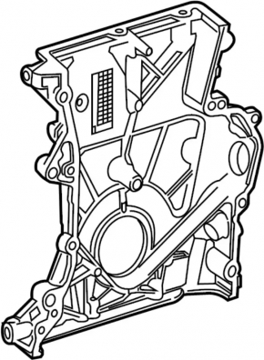 Front Engine Cover Infiniti QX30 17-19