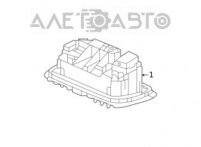 Trunk lid number illumination Honda Civic XI FE/FL 22- 4d