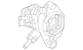 Oil pump automatic transmission Toyota Sienna 21-25