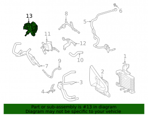 Oil pump automatic transmission Toyota Sienna 21-25