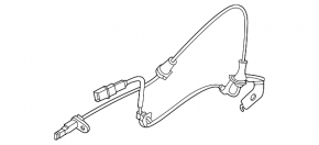 Front left ABS sensor for Hyundai Sonata 2020-2023