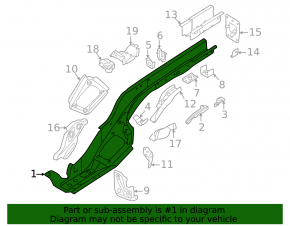 Front left quarter Audi A3 22-26