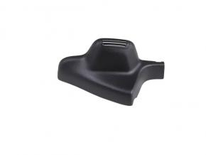 Jeep Compass 17-26 interior mirror cover, black, 2-piece, for rain and humidity sensor camera