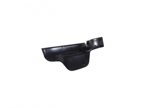 Jeep Compass 17-26 interior mirror cover, black, 2-piece, for rain and humidity sensor camera