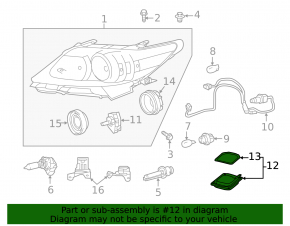 Lexus LS460 07-12 ignition unit