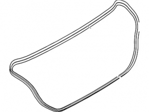 Ford Focus mk3 11-18 4d trunk lid seal