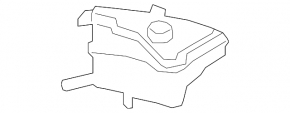 Expansion tank cooling Lincoln MKZ 17-20 2.0T without cap
