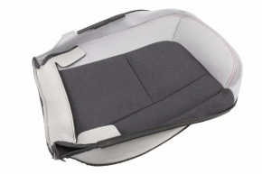 Driver's seat Chevrolet Bolt 17- with airbag, dark gray leather, mechanical, heating, scratches
