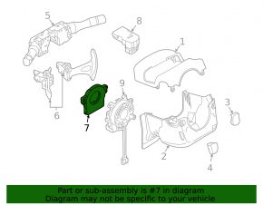 Steering Angle Sensor for Nissan Murano Z51 09-14