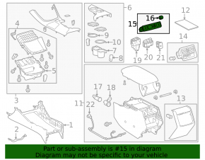 Rear Seat Heating Control Toyota Avalon 13-18