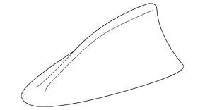 Antenna housing fin BMW 5 F10 09-16
