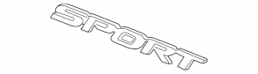 Honda Accord 13-17 Trunk Lid Sport Emblem