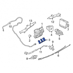 Ford Explorer 20-23 Tailgate Lock Hook