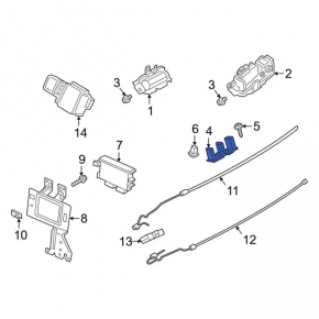 Ford Explorer 20-23 Tailgate Lock Hook