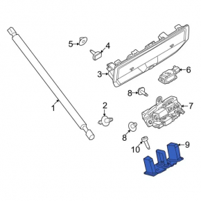 Ford Explorer 20-23 Tailgate Lock Hook