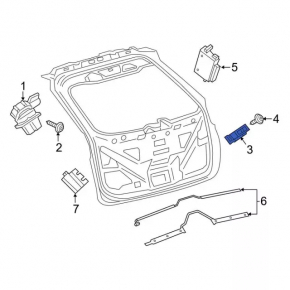 Ford Explorer 20-23 Tailgate Lock Hook