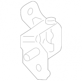 Upper rear right door hinge Mazda CX-30 20-