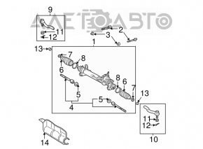 Lower catalyst Lexus RX400h 06-09