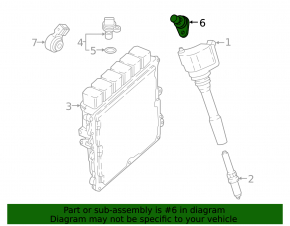 Crankshaft Position Sensor BMW X7 G07 19-20 4.4T N63B44D AWD