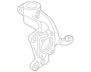 Front right axle VW Atlas 18 - rusty