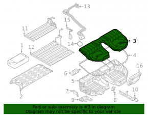 BMW 3 G20 21-25 Plug-in Battery Housing Upper Part