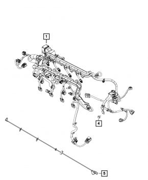 Chrysler 200 15-16 2.4 Engine Wiring