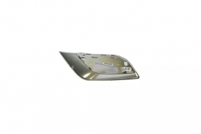 Front bumper plug frame for moldings right Jeep Grand Cherokee WK2 17- silver