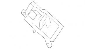Door handle inside front right Kia Optima 11-13