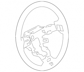 Naked steering wheel Mazda3 MPS 09-13