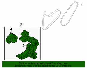 Hyundai Tucson 22-22.5 Drive Belt Tensioner