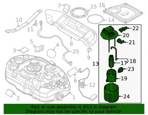 Kia Niro 23-26 PHEV fuel pump