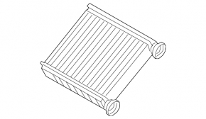 Heater radiator stove 3 row VW Atlas 18-25