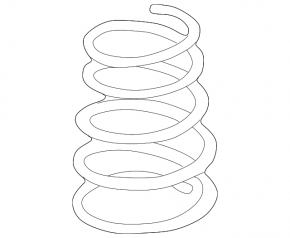 Rear left spring for Lexus ES300 ES330